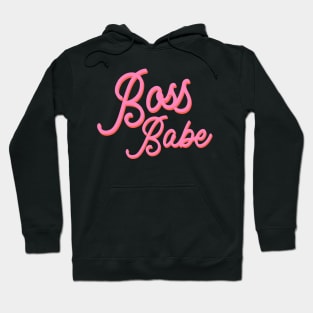 Boss Babe Script Hoodie